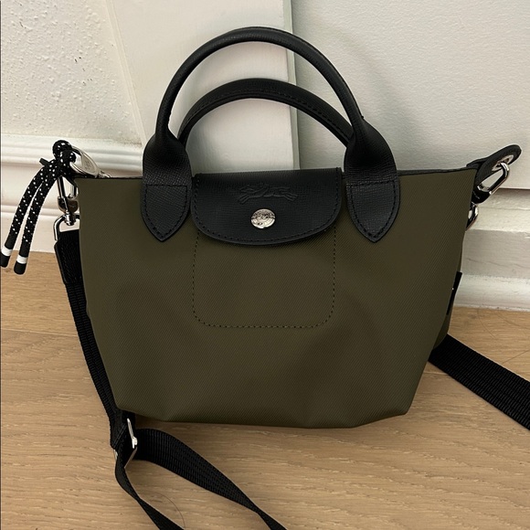 Longchamp army green xs energy tote - Picture 1 of 5